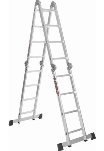Алюминиевая стремянка Kraft&Dele KD4071, 4&times;4 KD4071 фото