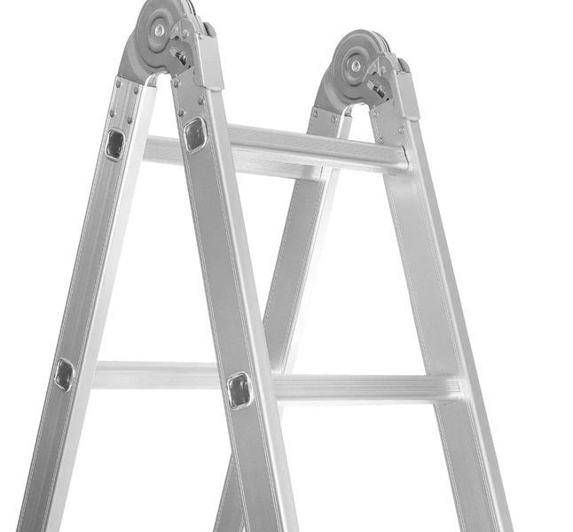 Алюминиевая стремянка Kraft&Dele KD4071, 4&times;4 KD4071 фото