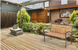 Скамейка садовая Garden Line 125&times;60&times;80 см, коричневая, 2 места MEB0865 фото 1