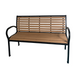 Скамейка садовая Garden Line 125&times;60&times;80 см, коричневая, 2 места MEB0865 фото 3