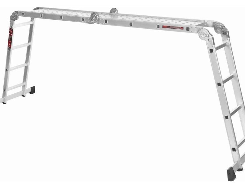 Алюминиевая стремянка Kraft&Dele KD4071, 4&times;4 KD4071 фото