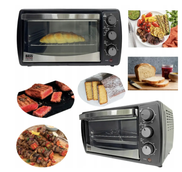 Духовка електрична настільна Bass Polska BH10373, 15 л, 1200&ndash;1600 Вт BH 10373 фото
