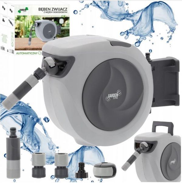 Котушка зі шлангом Garden Line ZHO9739, 15 м, 1/2" ZHO9739 фото