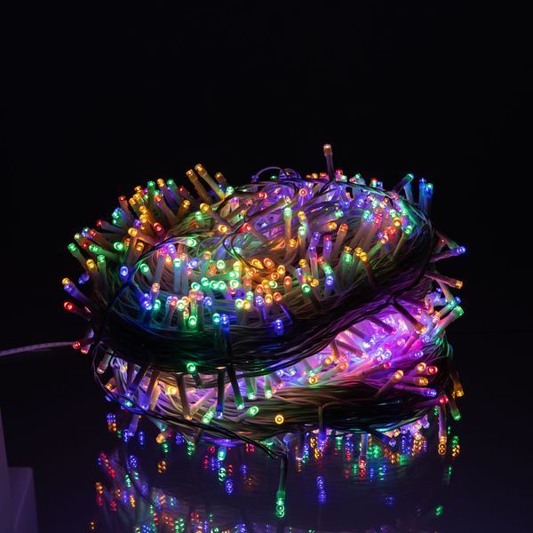 Гірлянда нитка 100 м, 1000 LED, різнокольорова CF1000L100MWML фото