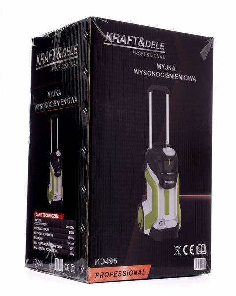 Мойка высокого давления Kraft&Dele KD496, 2100 Вт, 250 бар KD496 фото