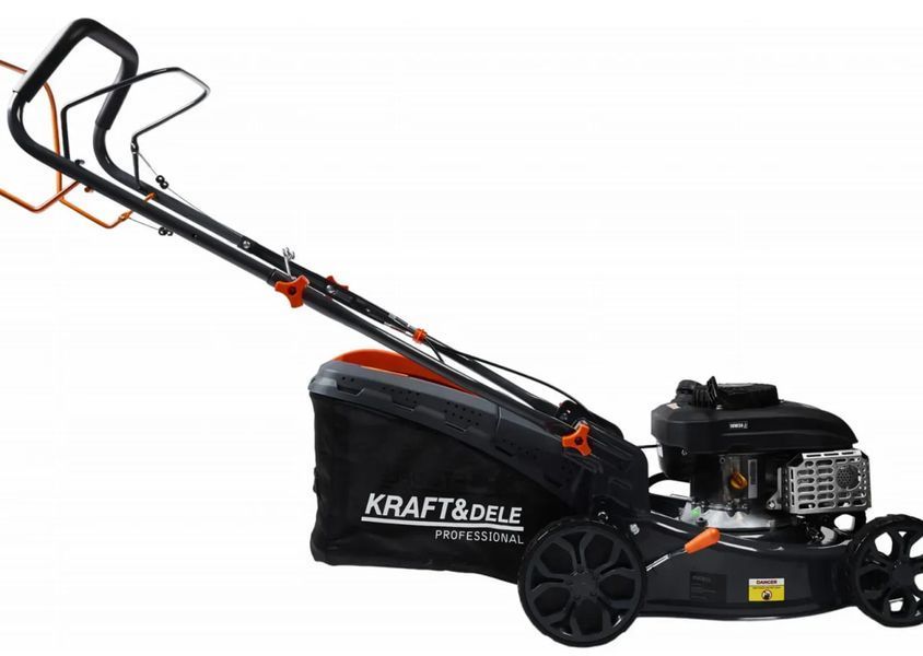 Самохідна бензинова газонокосарка Kraft&Dele KD5084 &mdash; 8 к.с., 40 см, висота 25&ndash;75 мм KD5084 фото