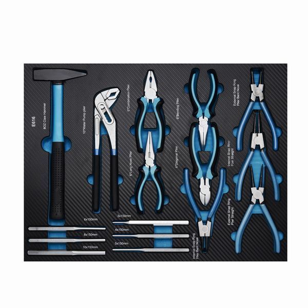 Инструментальная тележка Kraft&Dele KD1069, 309 элементов, 7 ящиков KD1069 фото