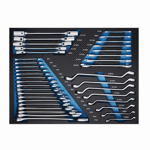 Инструментальная тележка Kraft&Dele KD1069, 309 элементов, 7 ящиков KD1069 фото