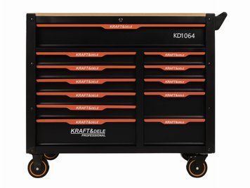 Инструментальная тележка для мастерской Kraft&Dele KD1064 инструментальный шкаф KD1064 фото