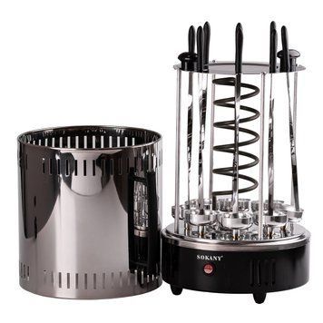 Шашлычница электрическая Sokany SK-6113, 1500 Вт SK6113 фото