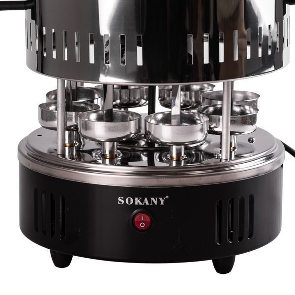 Шашлычница электрическая Sokany SK-6113, 1500 Вт SK6113 фото