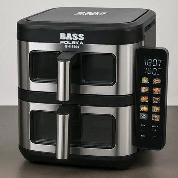 Аэрофритюрница двойная Bass Polska BH10884, 2&times;5.5 л, 2800 Вт BH 10884 фото